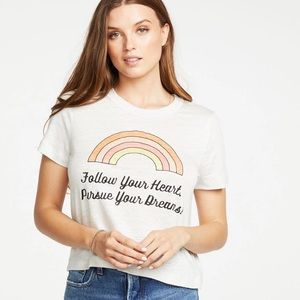 💛Chaser Follow your heart Graphic Tee Size S & M